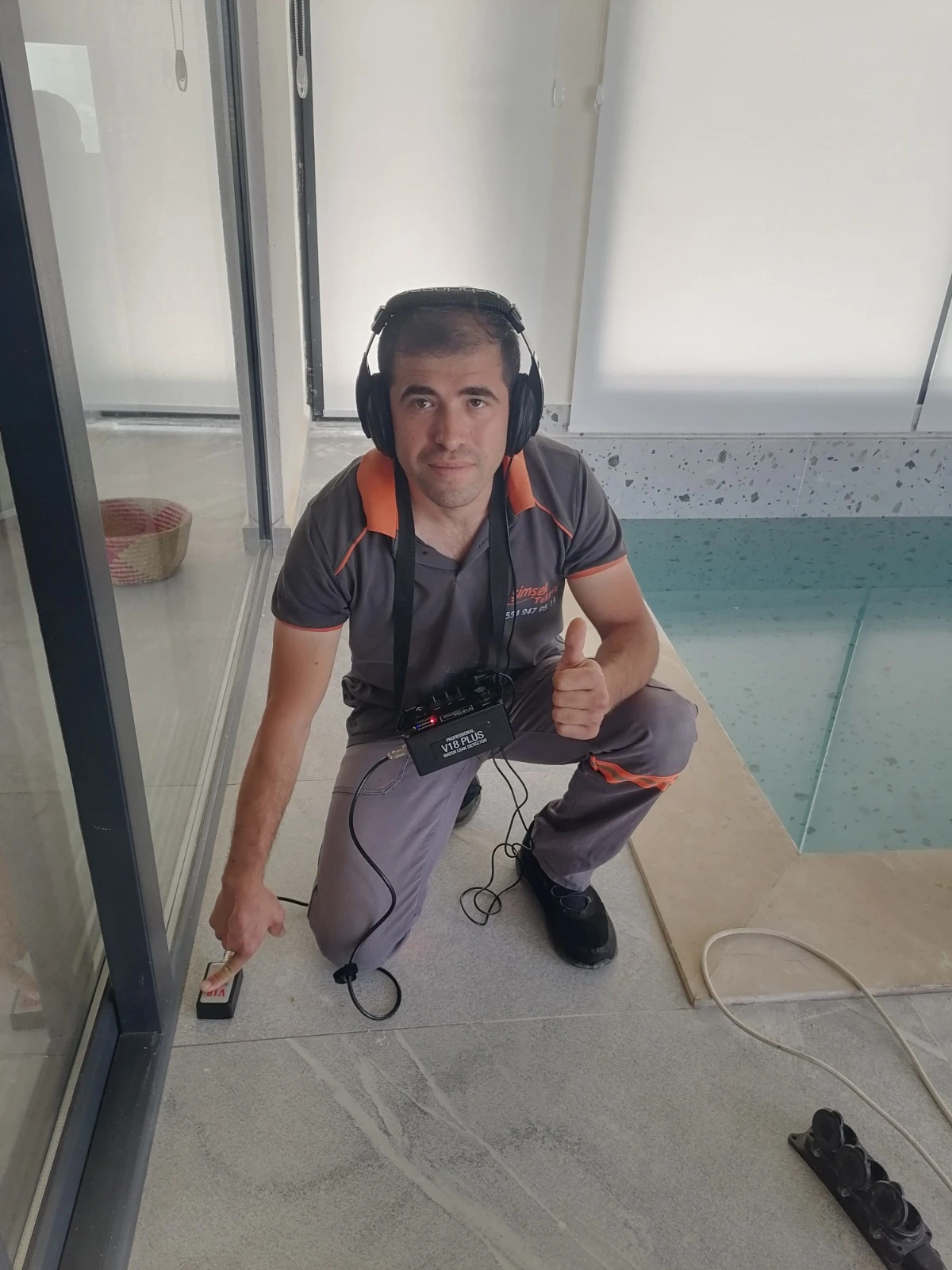 Seramik altı su kaçak tespiti